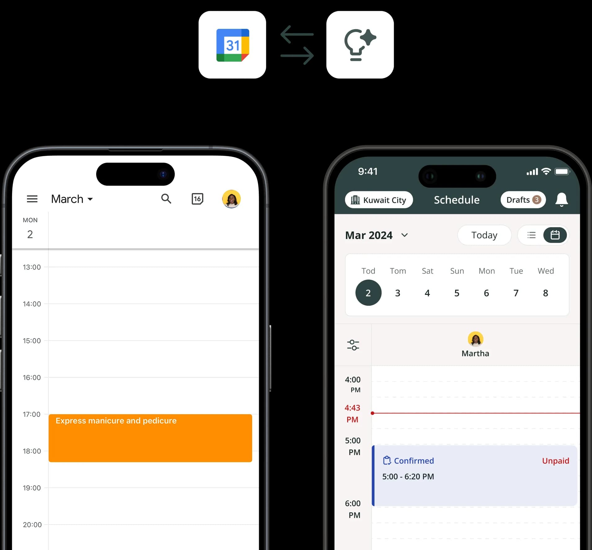 Google Calendar Sync