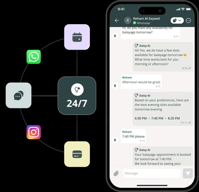 Feature showcase mockup